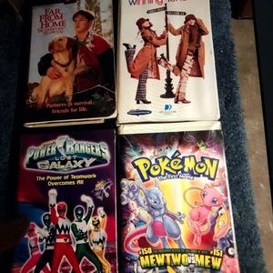 Vintage vhs tapes